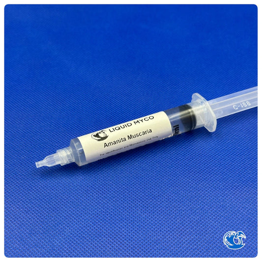 Amanita Muscaria Isolated Syringe