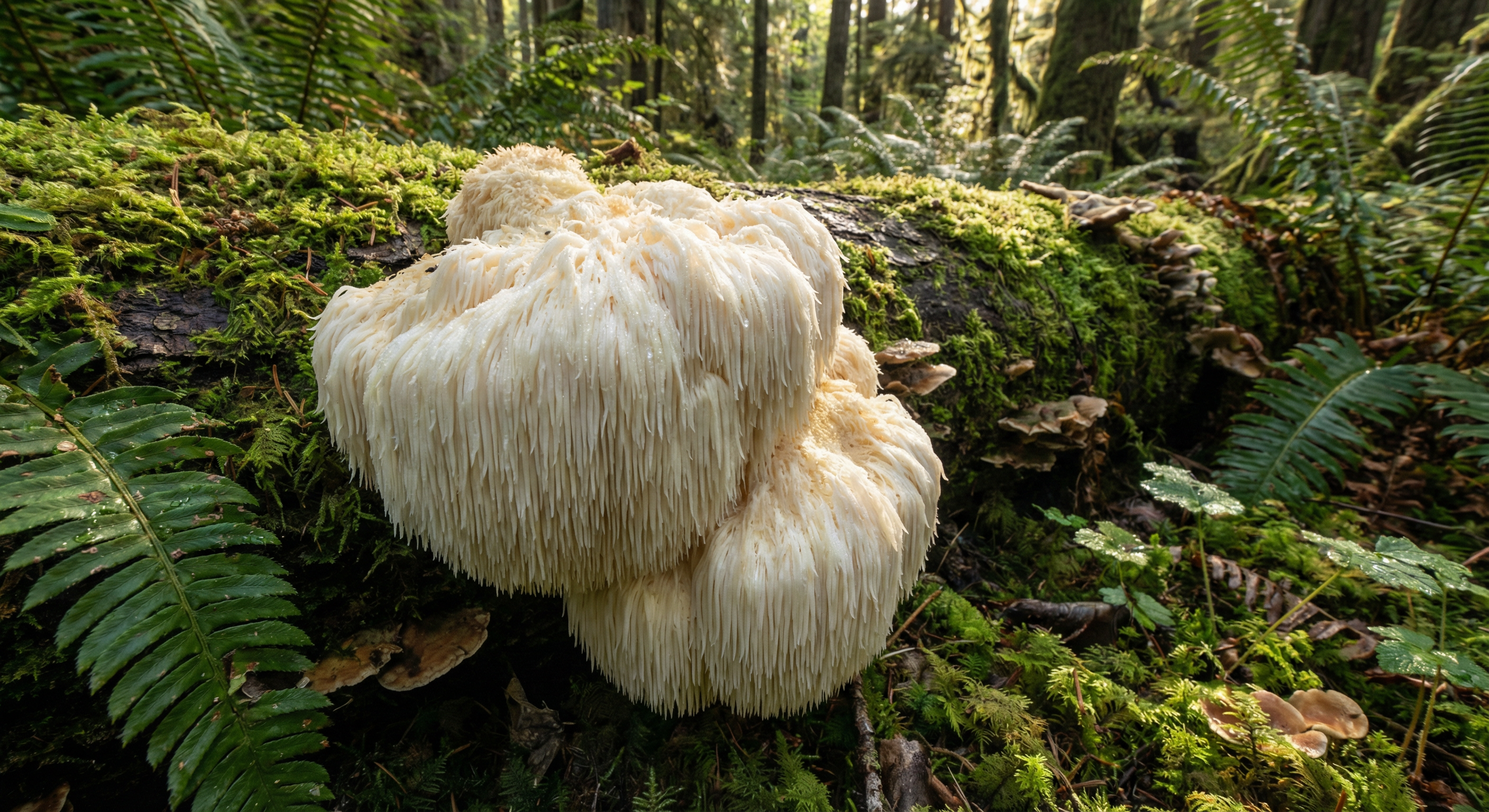 Lions mane mushrooms