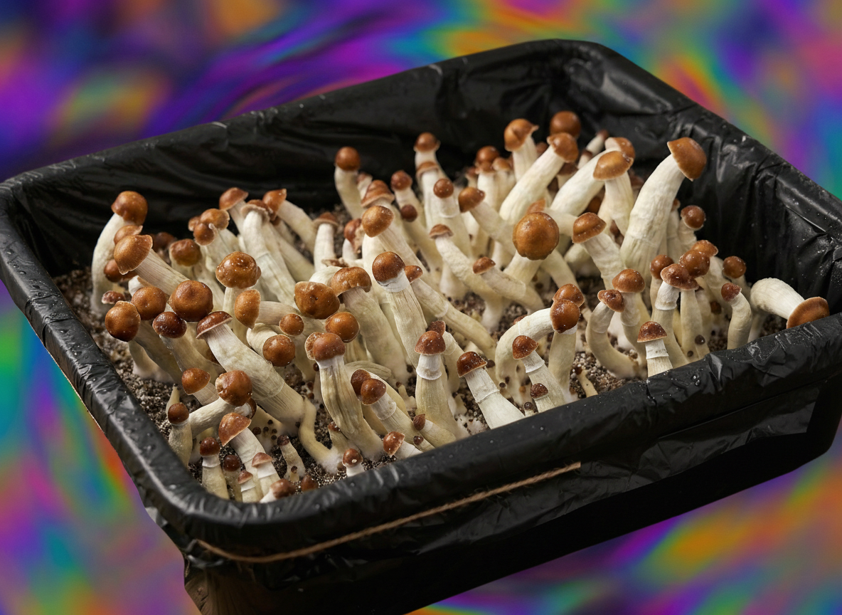 MVP mushrooms side view