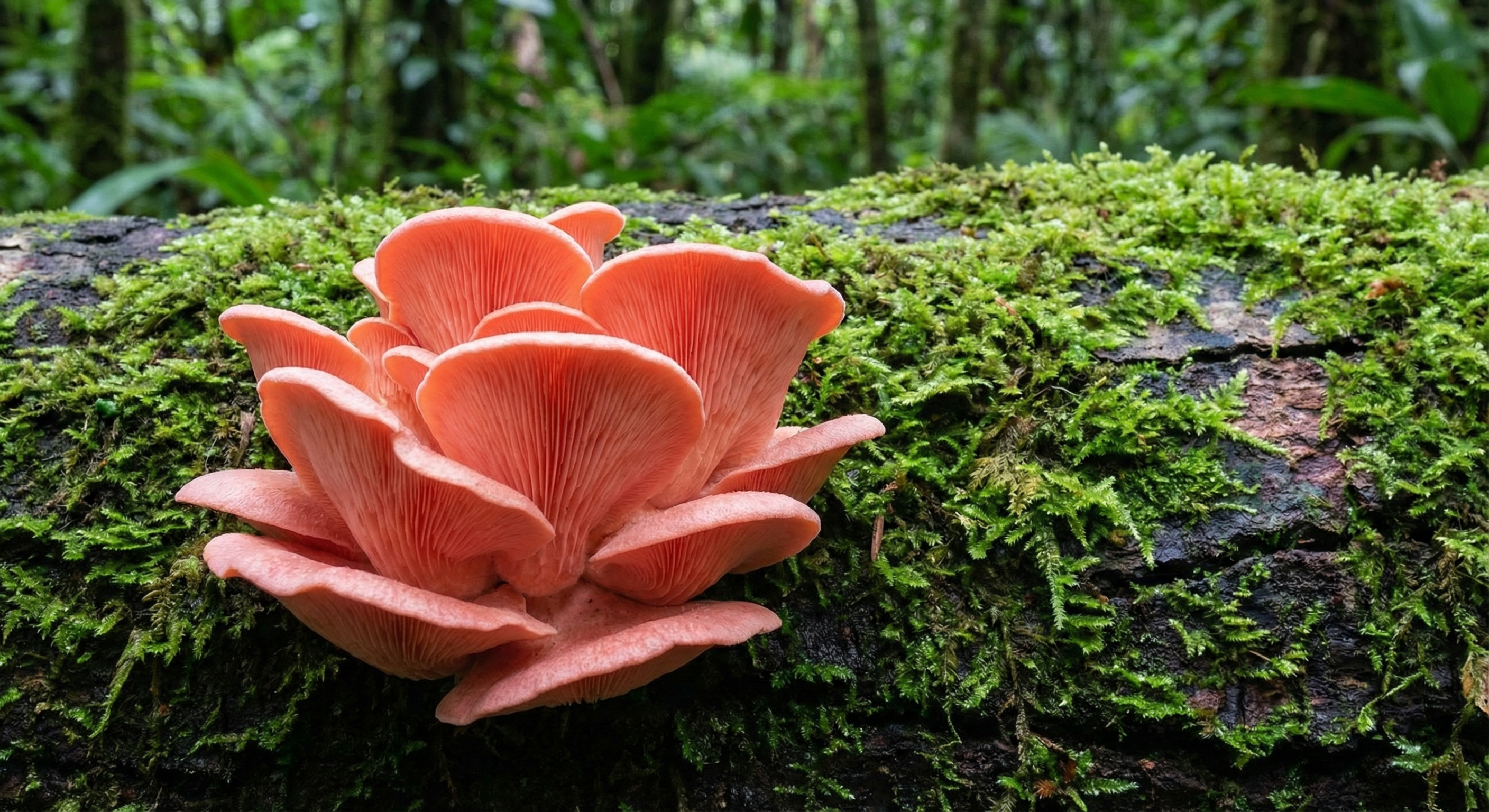 Pink Oyster Mushrooms