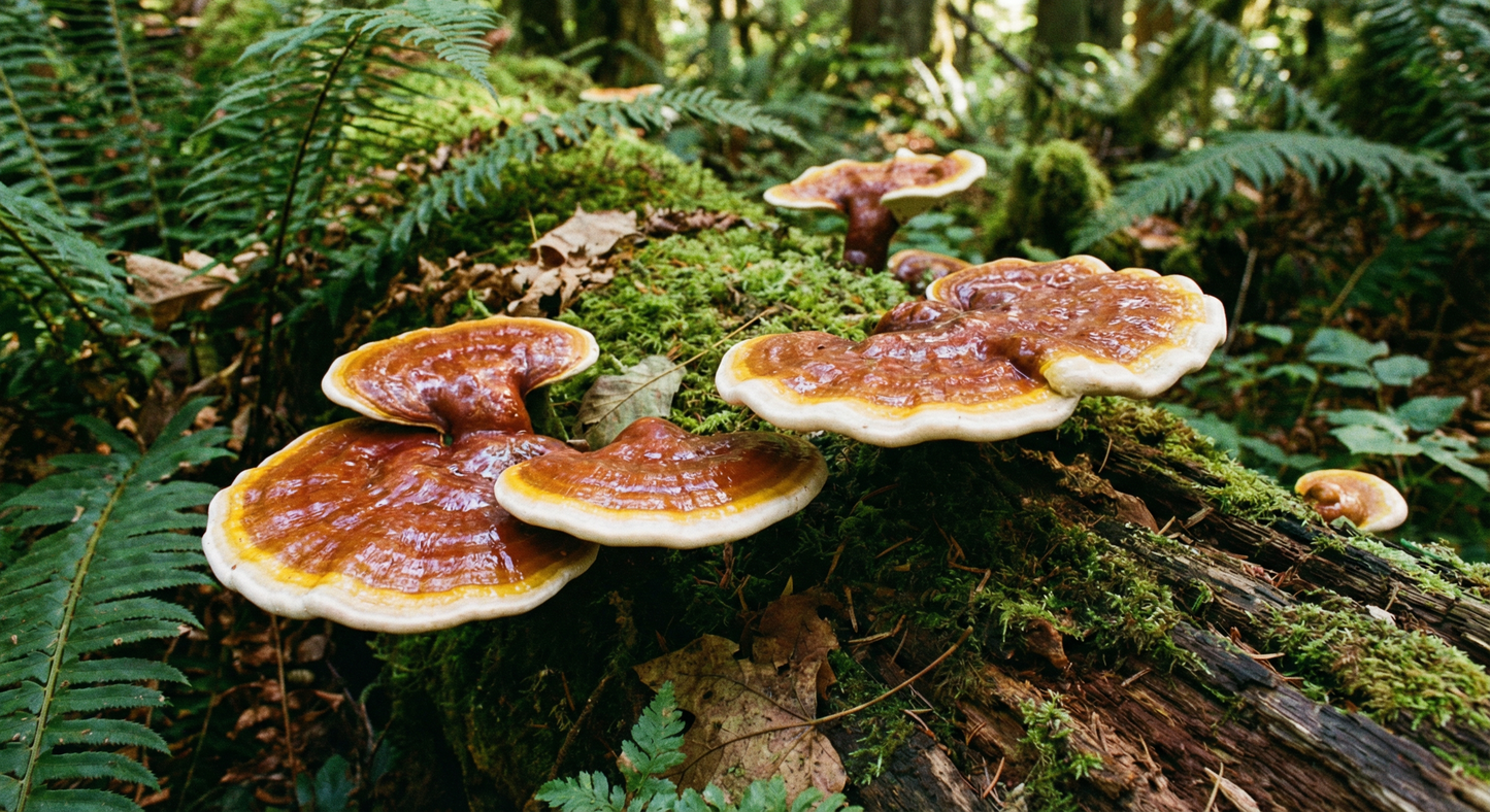 Red Reishi Mushrooms